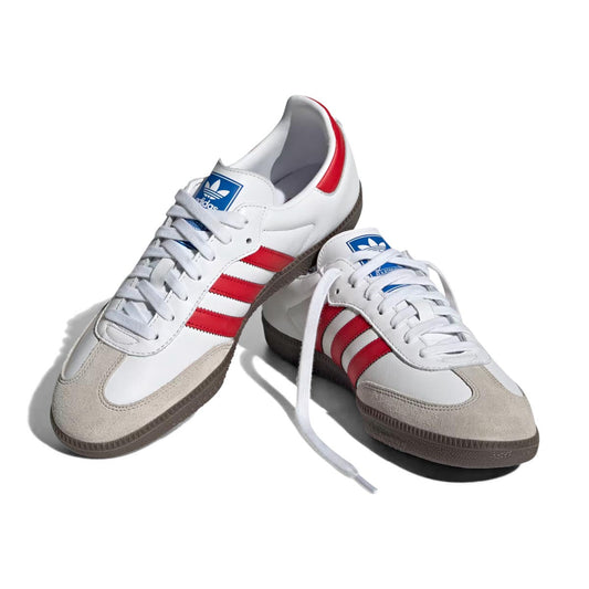 Adidas Samba OG 'White Better Scarlet' Men's Shoes