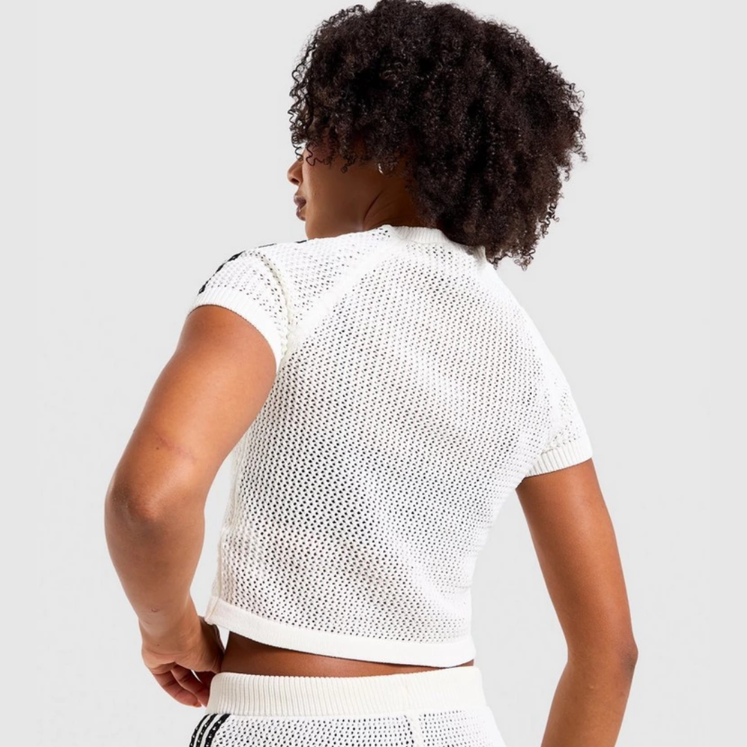 KNITTED CROCHET CALI TEE