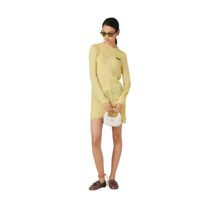 Wander matelassé nappa hobo White