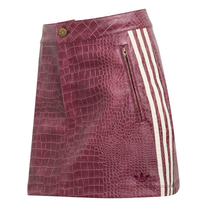 Pleather Set Maroon
